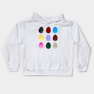 Easter eggs Kids Hoodie